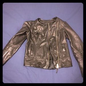 All Saints leather jacket